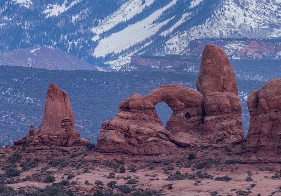 Turret Arch seen from Balanced Rock